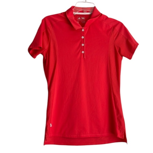 adidas Tops - Adidas Orange Polo Women’s Short Sleeve Shirt - SZ: Small